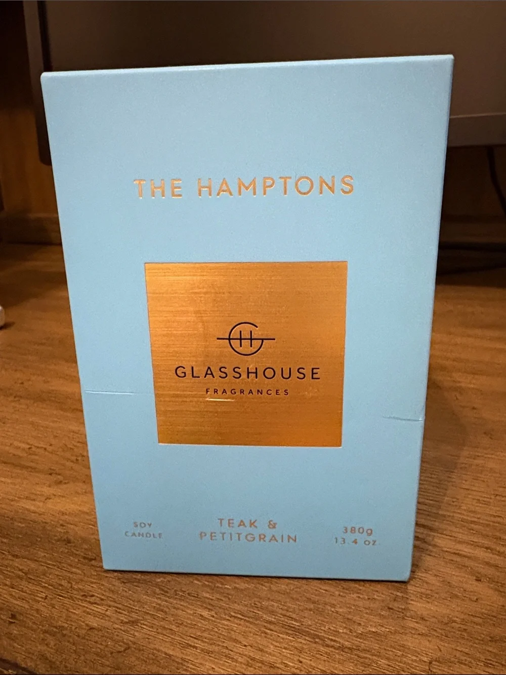 Glasshouse Fragrances The Hamptons Candle, Triple Scented Natural Soy Wax Blend